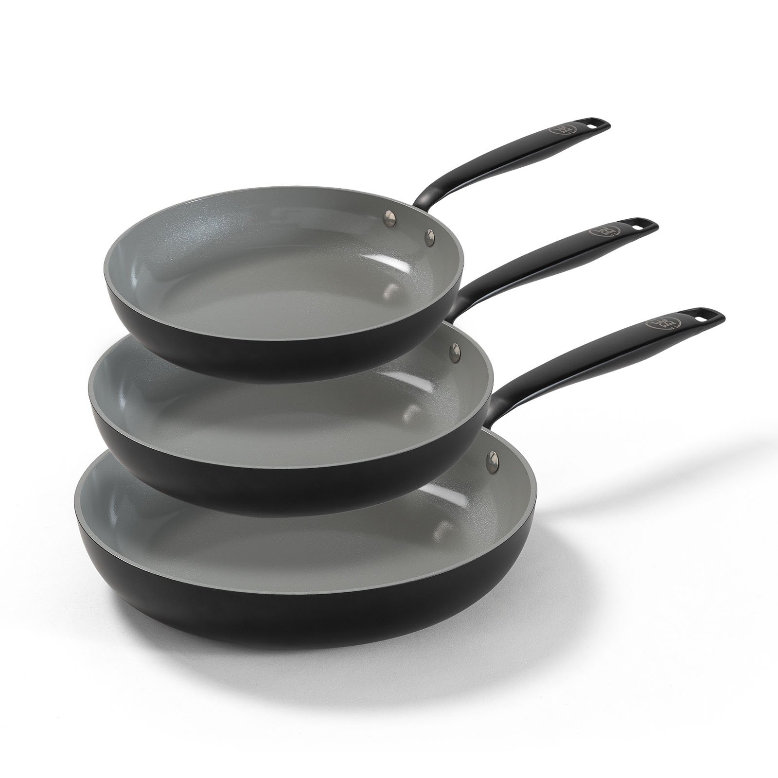 BE Living Essential Series 3-delige Koekenpannenset