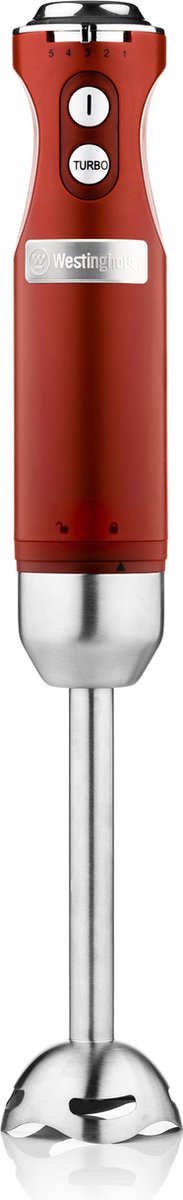 Westinghouse Retro Staafmixer - 600W - Rood