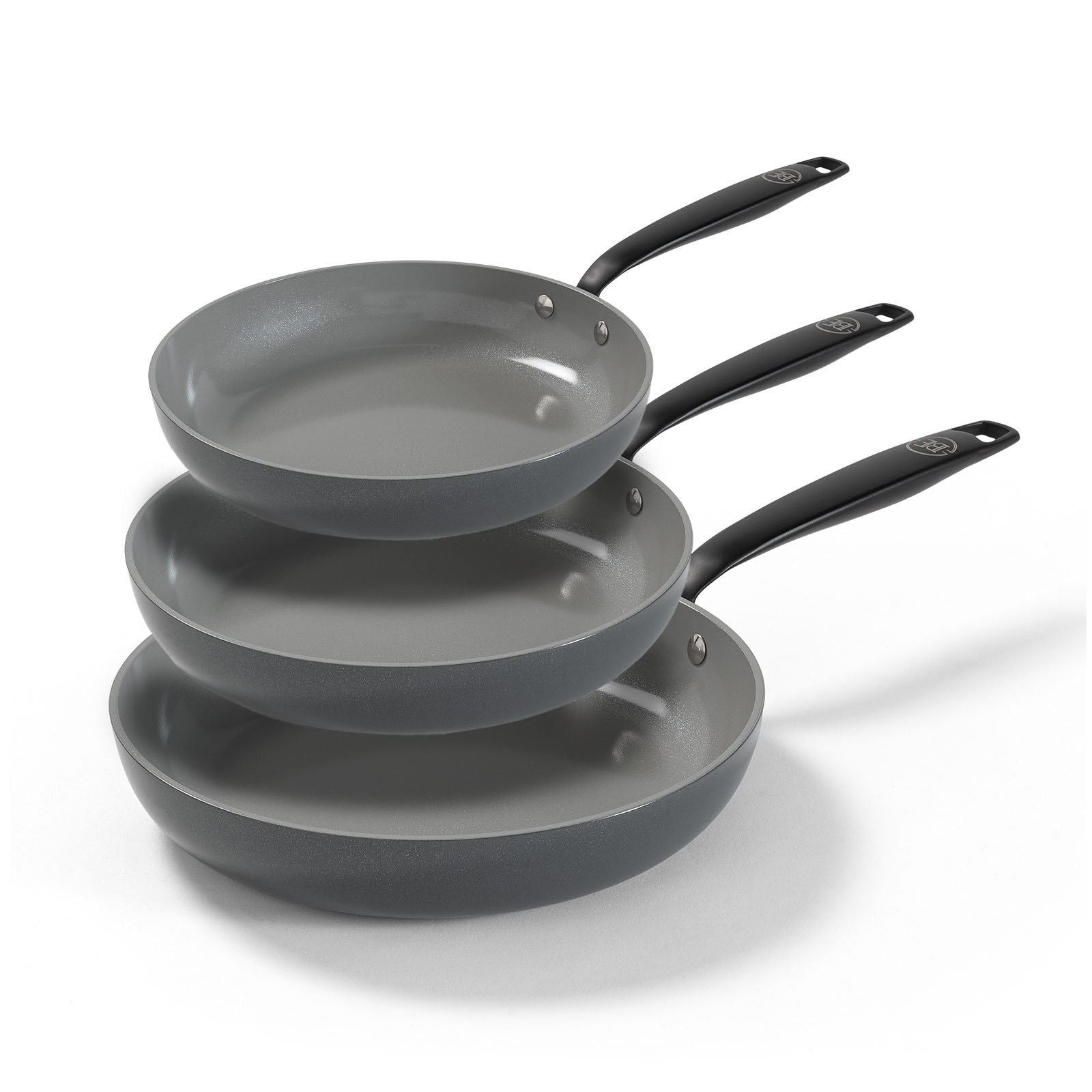 BE Living Essential Series 3-delige Koekenpannenset